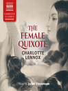 Cover image for The Female Quixote